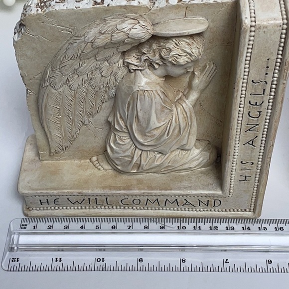 Renaissance Angel Religious Bookends - Picture 8 of 12
